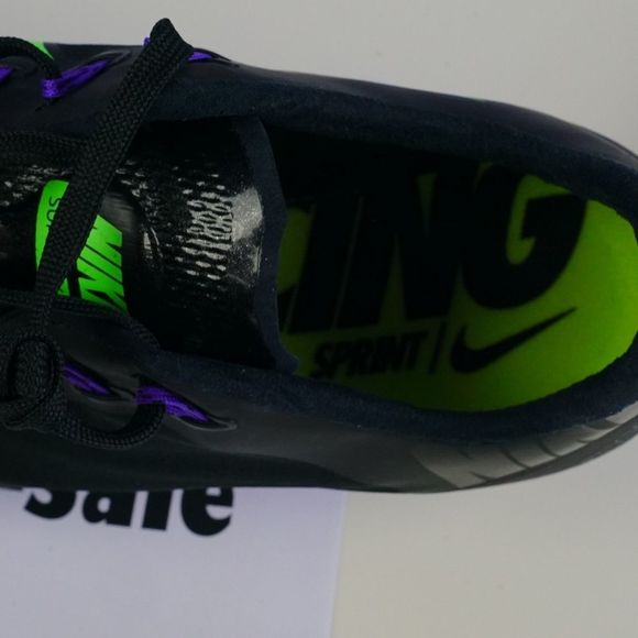 Nike Zoom Superfly 14 Black Sprint Track Spikes - Picture 6 of 7